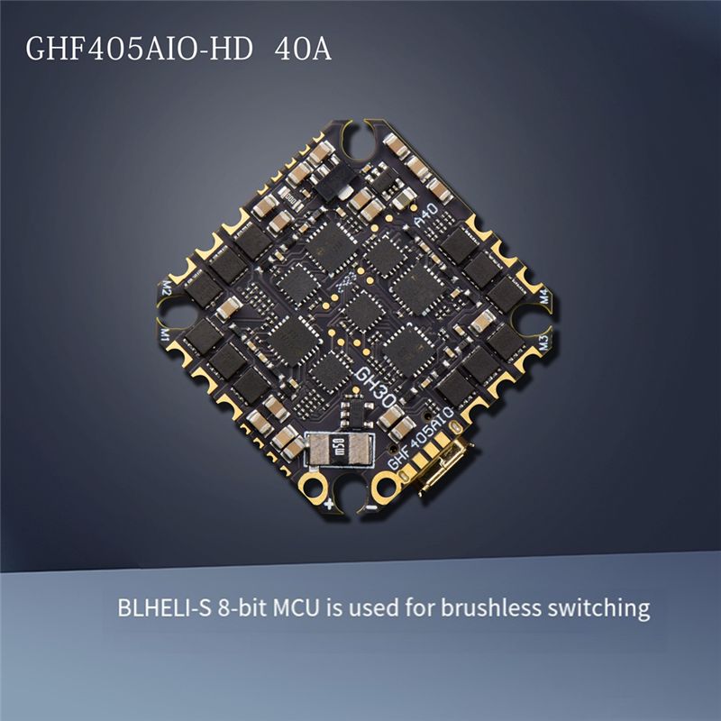 ABTI-GHF405AIO-HD 40A AIO Flig - Drone Racing Flight Controller review and price