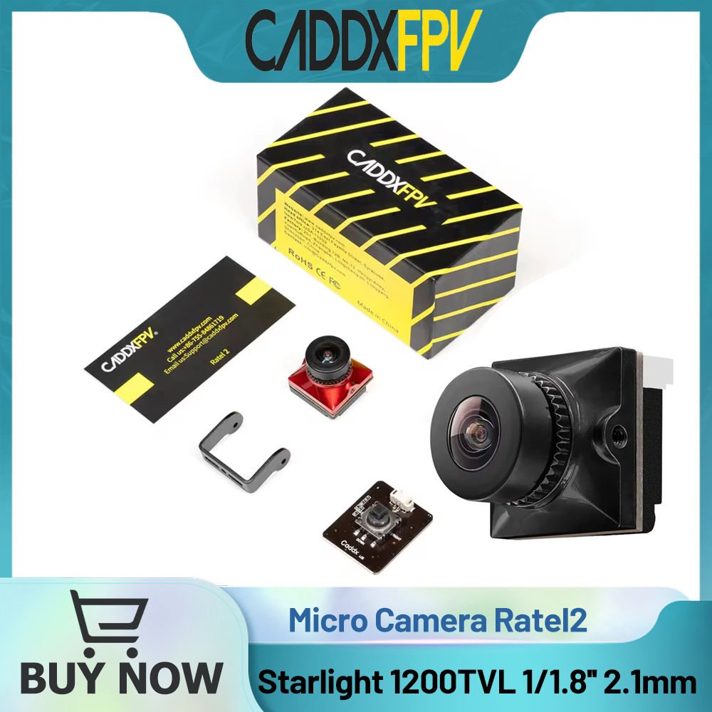 CADDX Micro FPV Camera Ratel 2 - Drone Racing Camera review and price