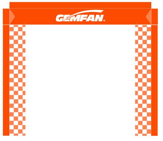 Gemfan152*152CM 5X5FT FPV Race - Drone Racing Flag review and price