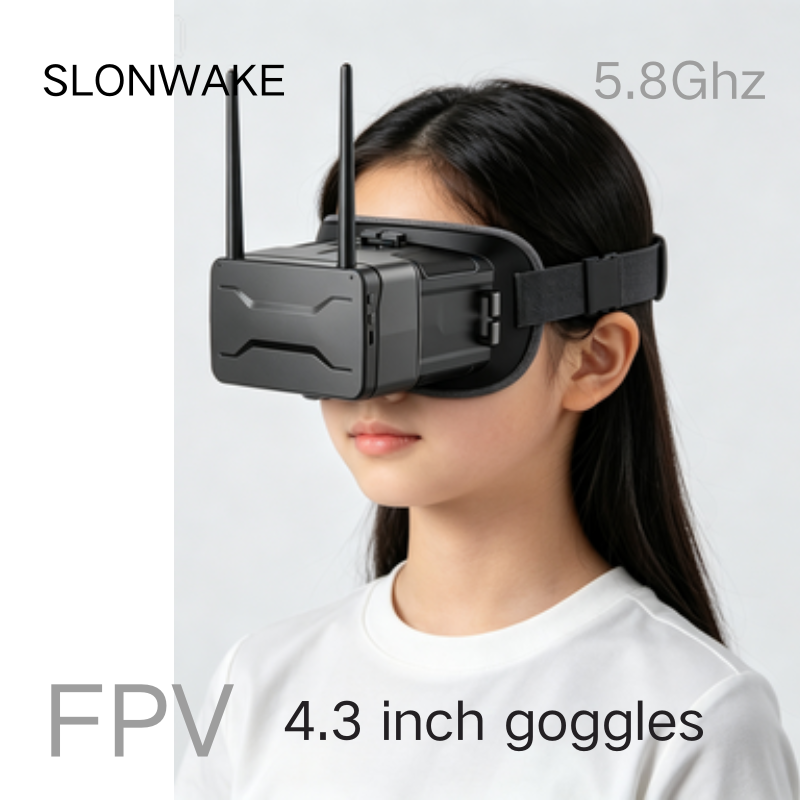 5.8G FPV Goggles 4.3 Inch 480* - Drone Racing Goggles review and price
