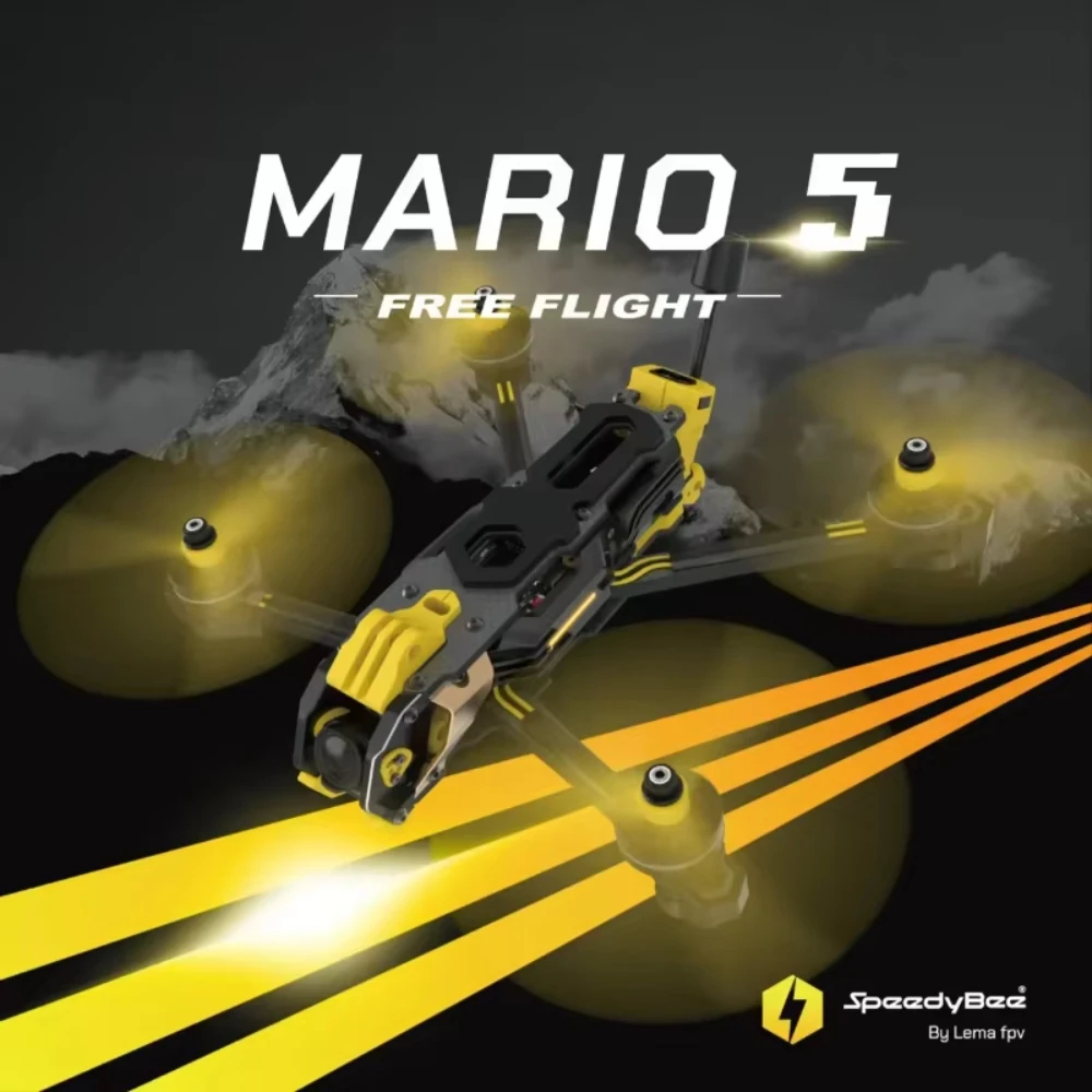 Speedybee Mario 5 O4 Frame Kit - Drone Racing Frame review and price